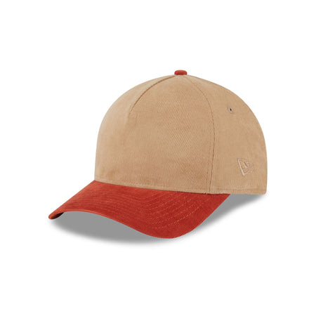 New Era Cap Camel Cord 9FORTY M-Crown A-Frame Snapback Hat