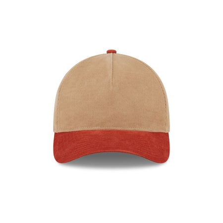 New Era Cap Camel Cord 9FORTY M-Crown A-Frame Snapback Hat