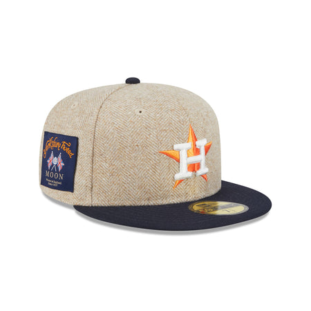 Houston Astros Herringbone Moon 59FIFTY Fitted Hat