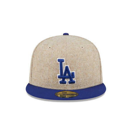 Los Angeles Dodgers Herringbone Moon 59FIFTY Fitted Hat