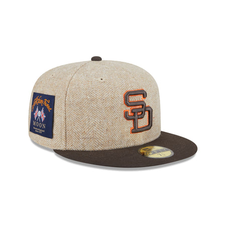 San Diego Padres Herringbone Moon 59FIFTY Fitted Hat