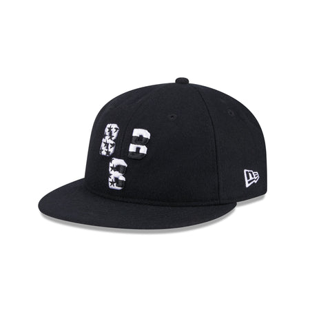 Birmingham Black Barons Flag Retro Crown 59FIFTY Fitted Hat