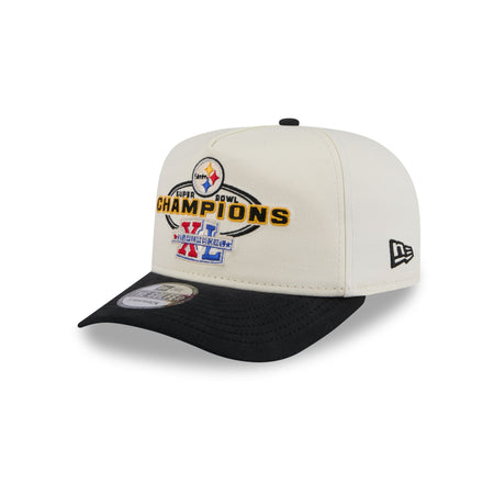 Pittsburgh Steelers Chrome White Champions Golfer Hat