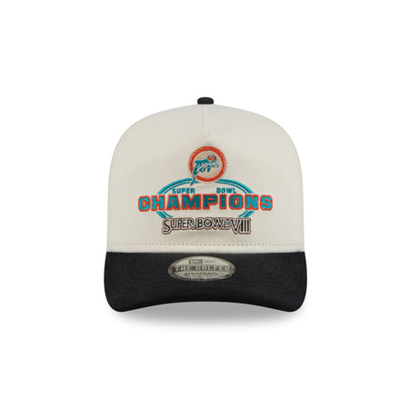 Miami Dolphins Chrome White Champions Golfer Hat