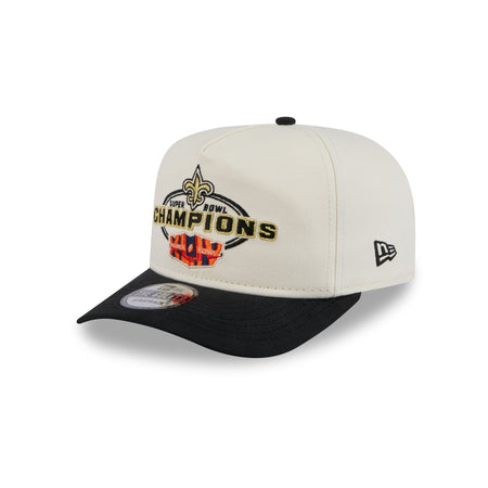 New Orleans Saints Chrome White Champions Golfer Hat