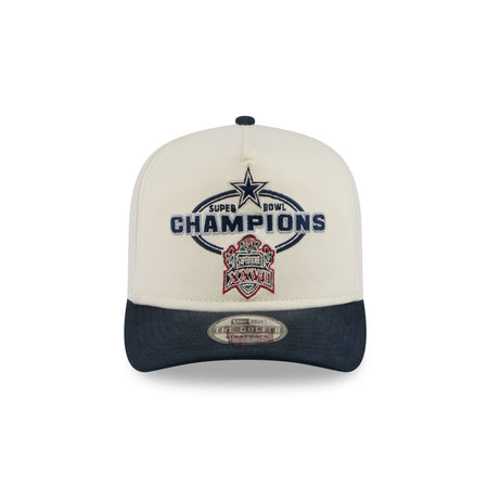 Dallas Cowboys Chrome White Champions Golfer Hat