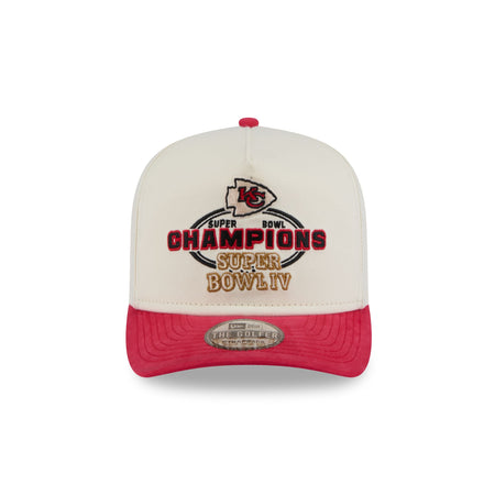 Kansas City Chiefs Chrome White Champions Golfer Hat