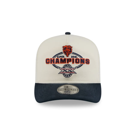 Chicago Bears Chrome White Champions Golfer Hat