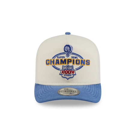 Los Angeles Rams Chrome White Champions Golfer Hat