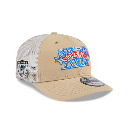 Las Vegas Raiders Khaki Champions 9SEVENTY Stretch-Snap Hat