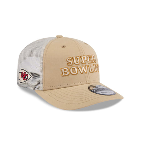 Kansas City Chiefs Khaki Champions 9SEVENTY Stretch-Snap Hat