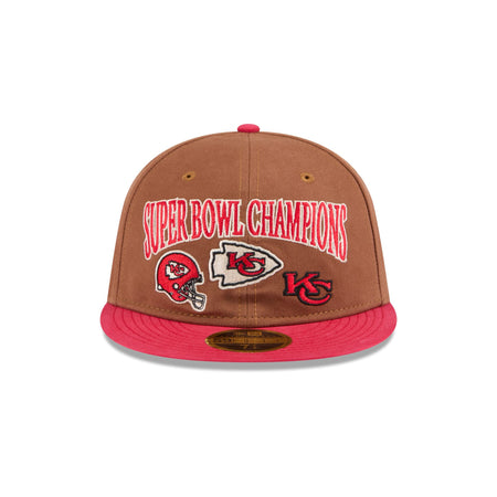 Kansas City Chiefs Champions Retro Crown 59FIFTY Fitted Hat