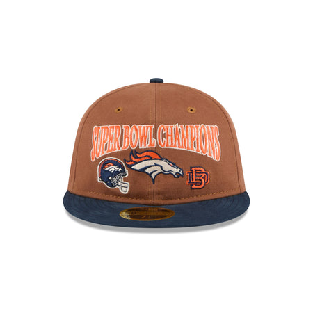 Denver Broncos Champions Retro Crown 59FIFTY Fitted Hat