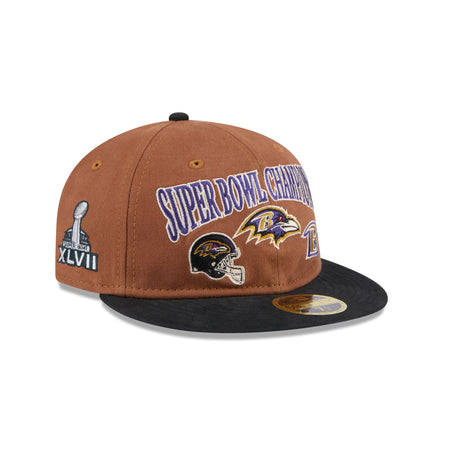 Baltimore Ravens Champions Retro Crown 59FIFTY Fitted Hat