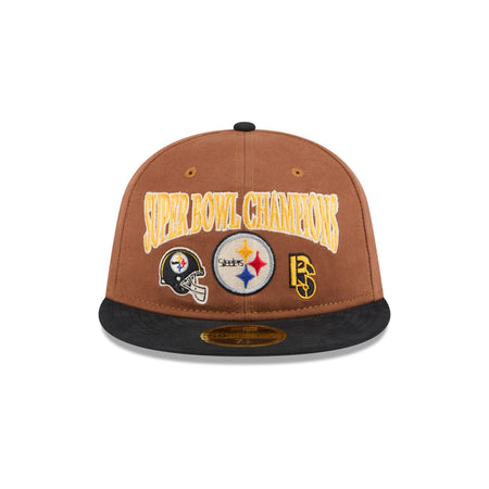 Pittsburgh Steelers Champions Retro Crown 59FIFTY Fitted Hat