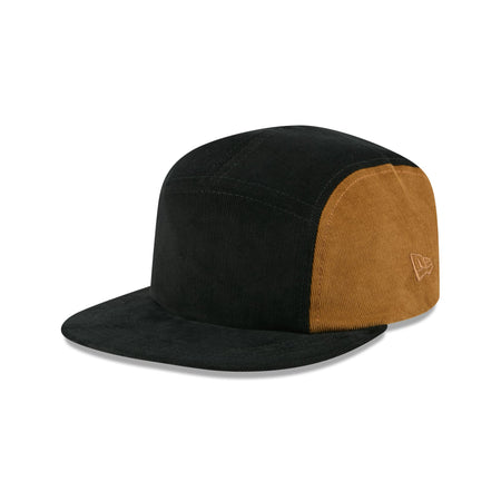 New Era Cap Black Tiramisu Cord Camper Strapback Hat