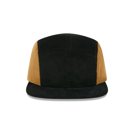 New Era Cap Black Tiramisu Cord Camper Strapback Hat