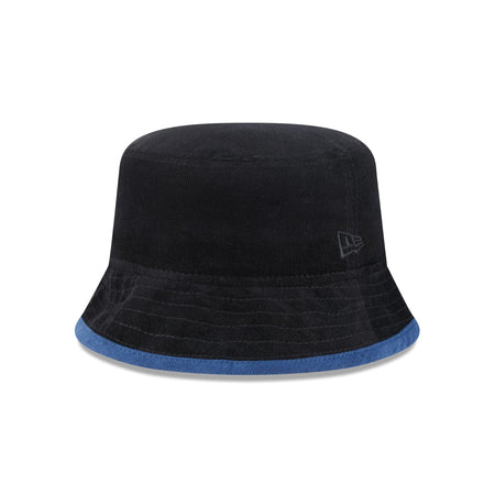 New Era Cap Black Slate Cord Bucket Hat