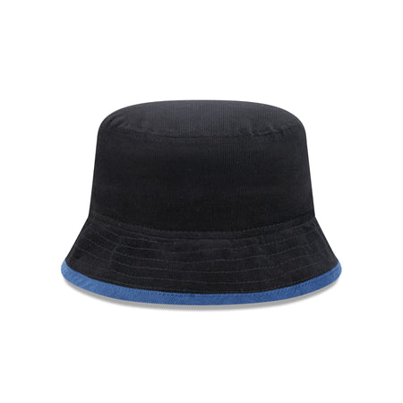 New Era Cap Black Slate Cord Bucket Hat