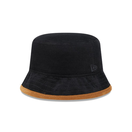 New Era Cap Black Tiramisu Cord Bucket Hat