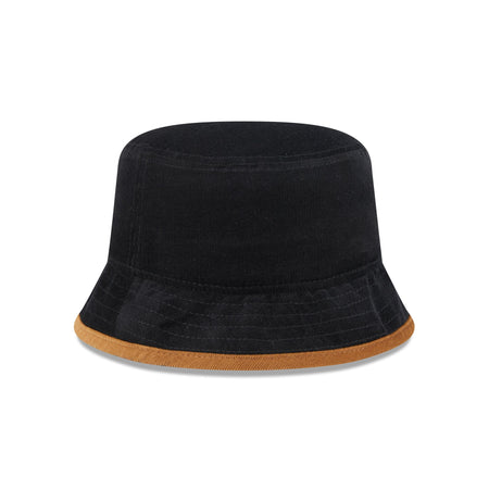 New Era Cap Black Tiramisu Cord Bucket Hat