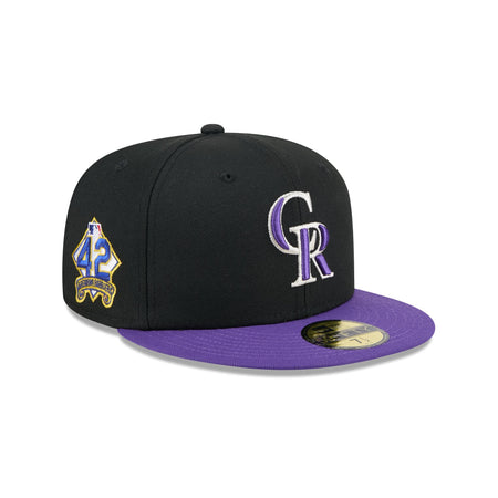 Colorado Rockies Jackie Robinson Day 2025 59FIFTY Fitted Hat