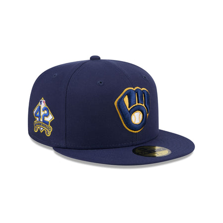 Milwaukee Brewers Jackie Robinson Day 2025 59FIFTY Fitted Hat