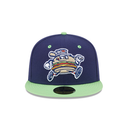 Hub City Spartanburgers Alt 1 59FIFTY Fitted Hat