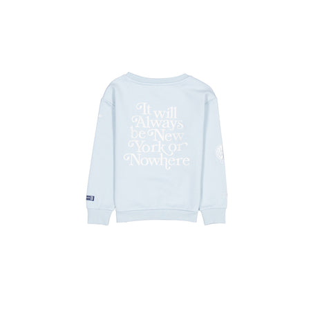 New York or Nowhere x New York Yankees Blue Youth Crewneck