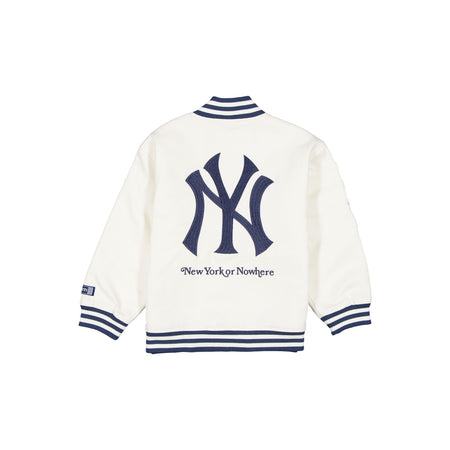 New York or Nowhere x New York Yankees White Youth Jacket