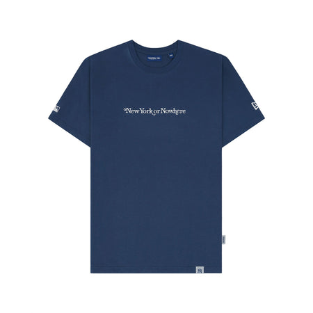 New York or Nowhere x New York Yankees Navy T-Shirt