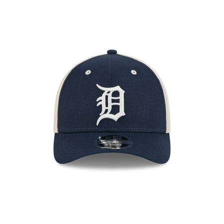 Detroit Tigers Linen 9FORTY M-Crown Snapback Hat