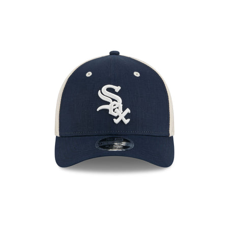 Chicago White Sox Linen 9FORTY M-Crown Snapback Hat