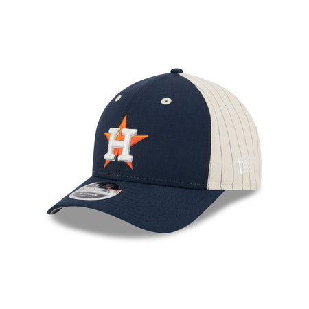 Houston Astros Linen 9FORTY M-Crown Snapback Hat