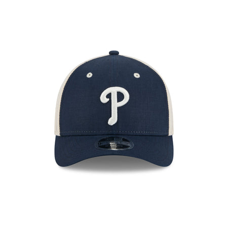 Philadelphia Phillies Linen 9FORTY M-Crown Snapback Hat