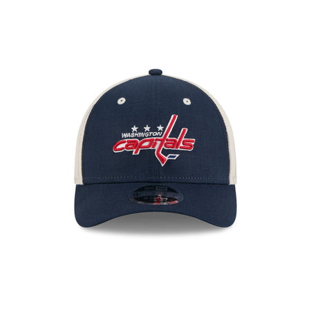 Washington Capitals Linen 9FORTY M-Crown Snapback Hat