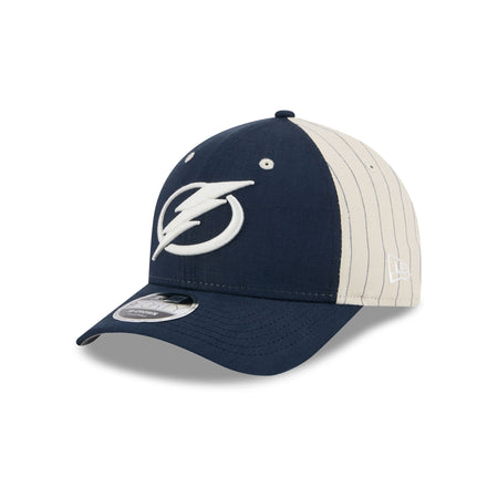 Tampa Bay Lightning Linen 9FORTY M-Crown Snapback Hat