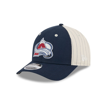 Colorado Avalanche Linen 9FORTY M-Crown Snapback Hat