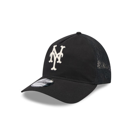 New York Mets Embroidered Mesh 9TWENTY A-Frame Adjustable Hat