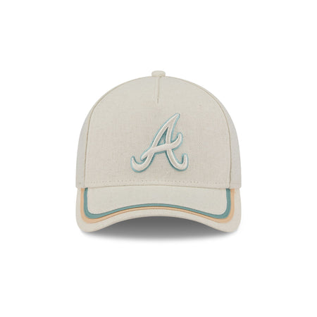 Atlanta Braves Neutral Hemp 9FORTY M-Crown A-Frame Adjustable Hat