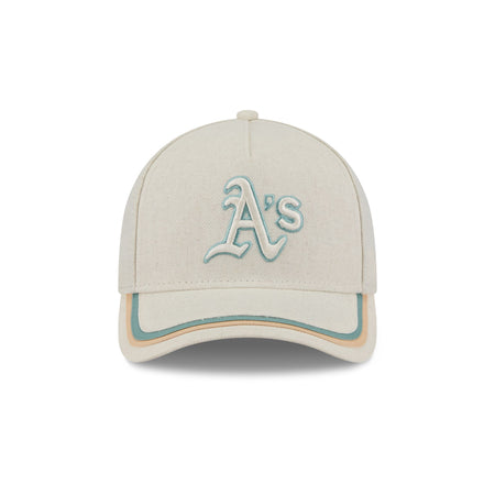 Oakland Athletics Neutral Hemp 9FORTY M-Crown A-Frame Adjustable Hat