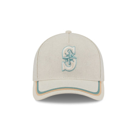 Seattle Mariners Neutral Hemp 9FORTY M-Crown A-Frame Adjustable Hat