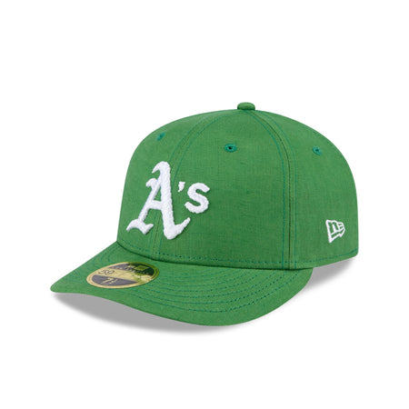 Oakland Athletics Snake Scale Logo Low Profile 59FIFTY Fitted Hat