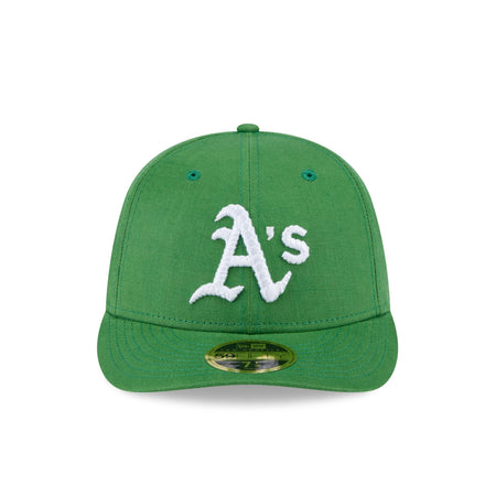 Oakland Athletics Snake Scale Logo Low Profile 59FIFTY Fitted Hat