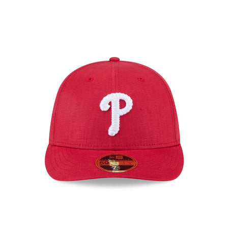 Philadelphia Phillies Snake Scale Logo Low Profile 59FIFTY Fitted Hat