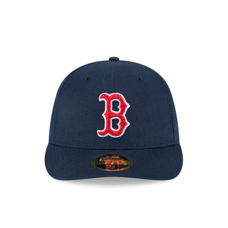 Boston Red Sox Snake Scale Logo Low Profile 59FIFTY Fitted Hat