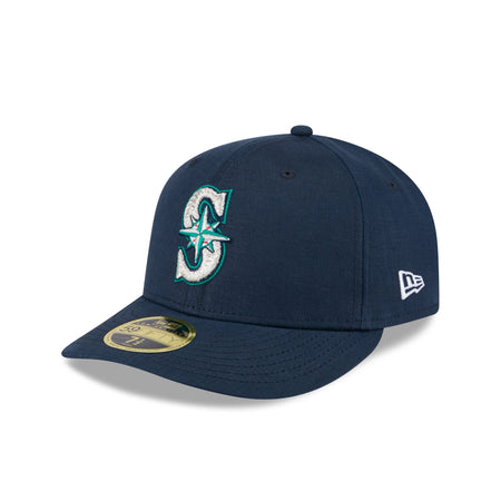 Seattle Mariners Snake Scale Logo Low Profile 59FIFTY Fitted Hat