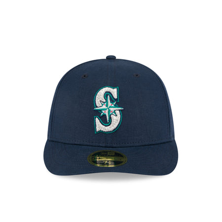 Seattle Mariners Snake Scale Logo Low Profile 59FIFTY Fitted Hat