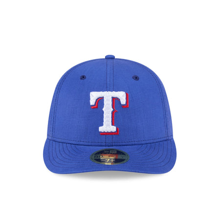 Texas Rangers Snake Scale Logo Low Profile 59FIFTY Fitted Hat