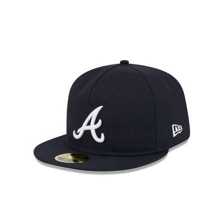 Atlanta Braves Retro Crown Boho Wool 59FIFTY Fitted Hat